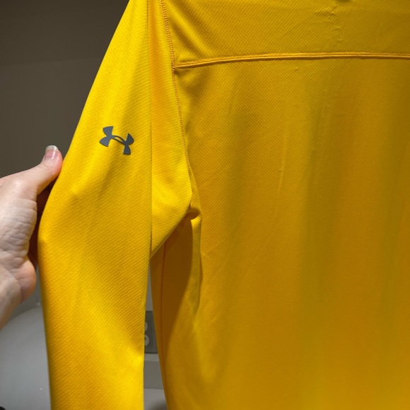 Under Armour UA Mens Long Sleeve Loose 1/4 Zip Pullover Small NDSU Bison 🦬 logo - Picture 4 of 7